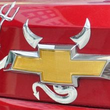 3D Devil Style Car Sticker