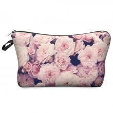 Makeup Bag with Multicolor Pattern